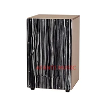 Afanti font b Music b font Black cane Wood Birch Wood Natural Cajon font b Drum
