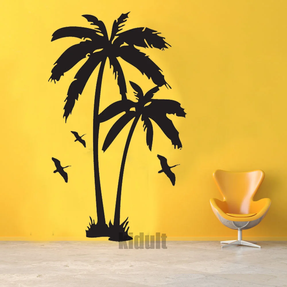 Hot & Home Decor Wall Sticker Creative landscape design and plant trees