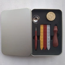 Элегантный подарок Единорог Роза письмо или индивидуальная восковая печать штамп набор