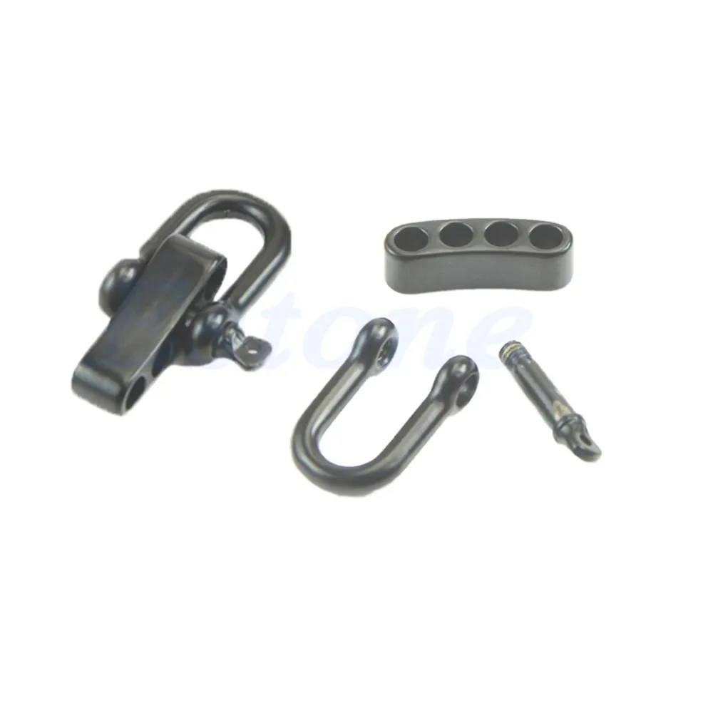 

JAVRICK Adjustable Stainless Steel Bracelet Buckle Shackles for Outdoor Camping Paracord