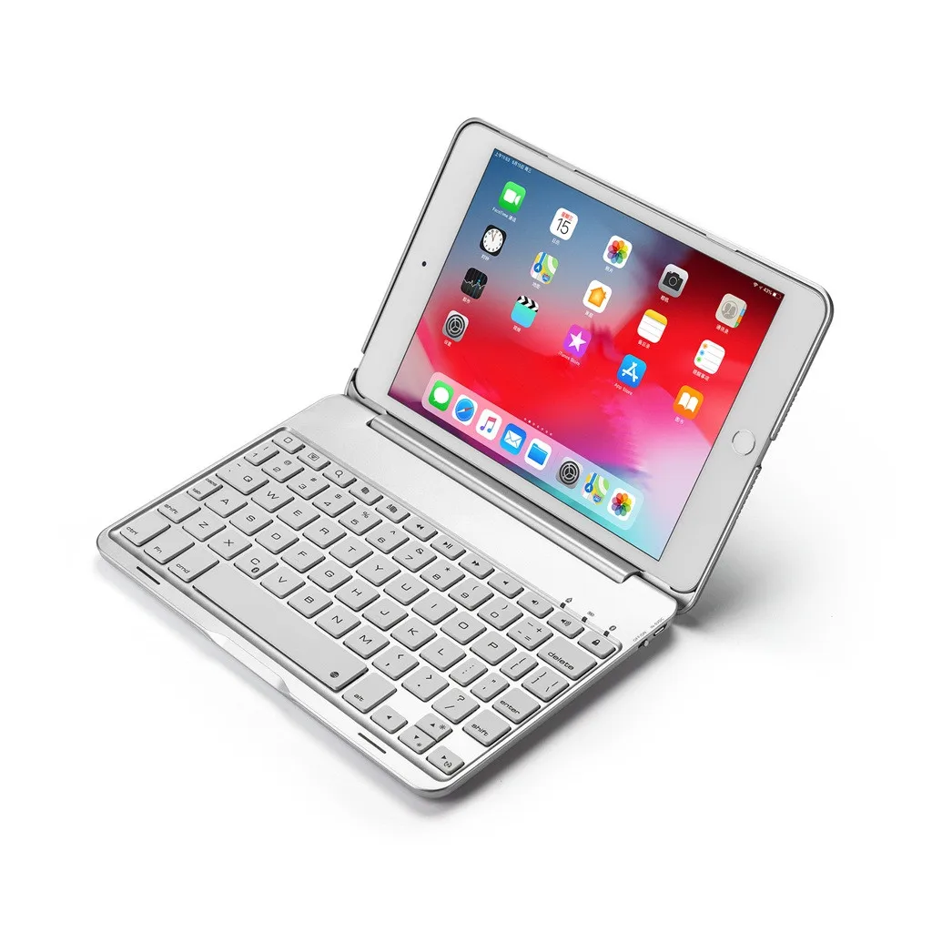 Для Ipad Mini 5/mini 4 7,9 чехол+ беспроводная Bluetooth Подсветка клавиатуры Чехол Новое поступление#20191018