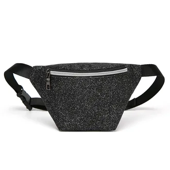 

Sequined Mini Waist Bag Lightweight Chest Bags Crossbody Single Shoulder Bag for Women Summer OH66