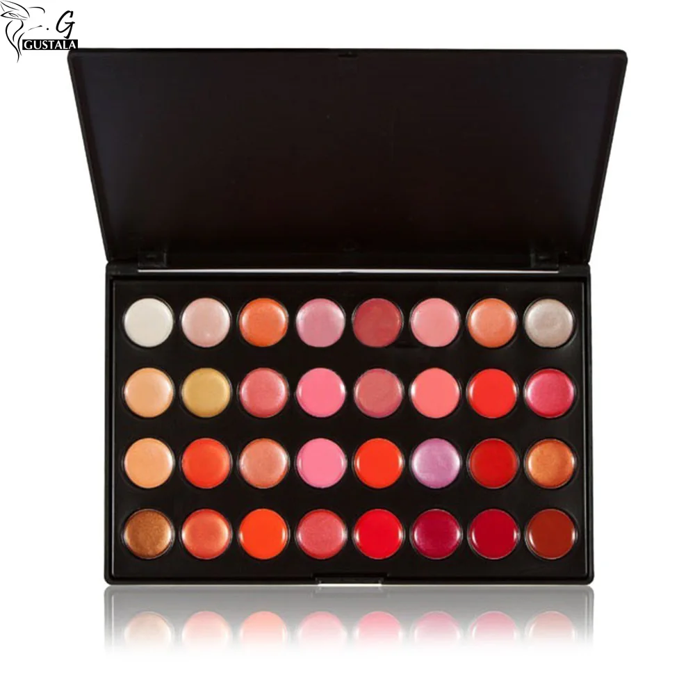 Pro Lipstick Makeup Palette Long Lasting Beauty 32 Charming Colour Lip