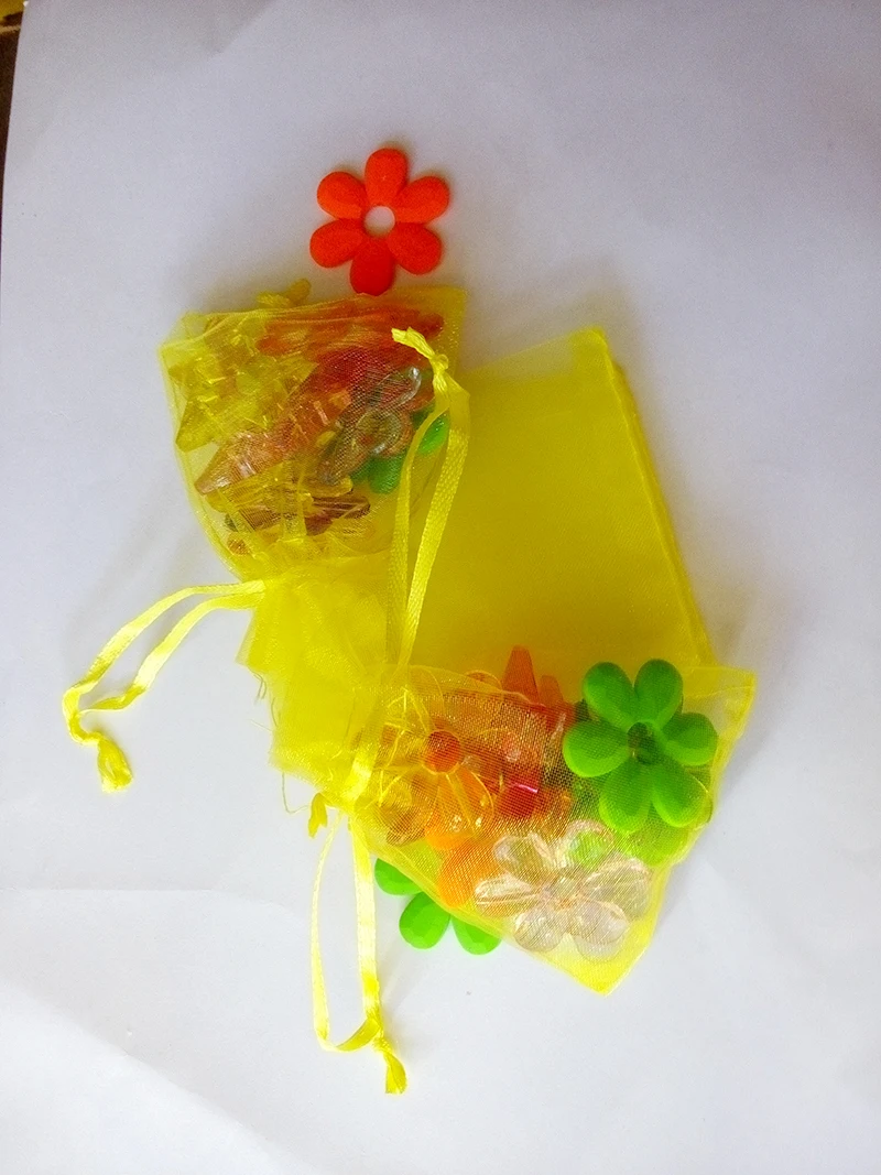 

5000 шт. Сумка из органзы 5x7 см сумка на шнурке для свадьбы/дня рождения/Рождества подарочные сумки для упаковки ювелирных изделий сумки для хранения