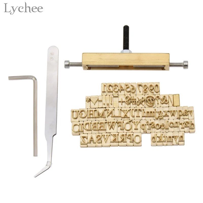 Lychee Life 1 шт. штамповочная форма для кожи DIY инструмент перфорации слов шаблон