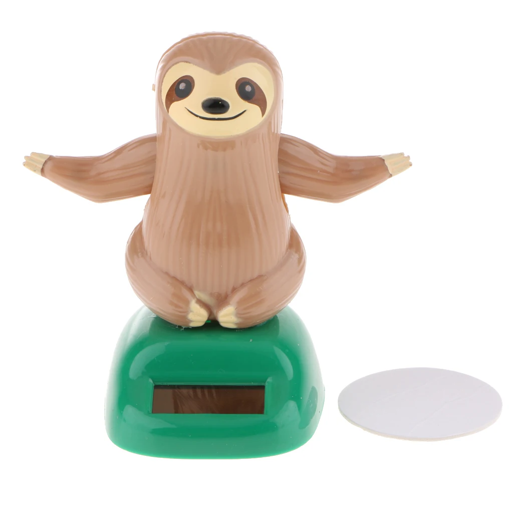 

2Pcs Alpaca & Sloth Car Dashboard Bobblehead Toy for Home Office Desk Tabletop Decorative Ornament