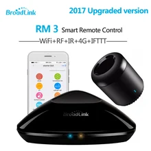 Broadlink RM3 RM Pro Mini 3 черных бобов умный дом автоматизации универсальный переключатель Wi-Fi пульт дистанционного управления Wi-Fi/IR/RF контроллер Domotica RM2