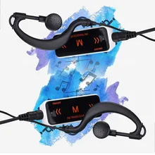 A pair(2pcs) FM Radio+Soft Earphone 400-470MHZ wireless intercom motorcycle helmet headset bt interphone