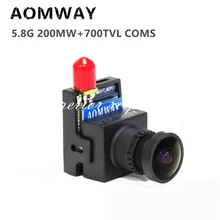 AOMWAY 5.8G 32CH 200mW FPV A/V Transmitter (VTX) + 700 line 700TVL HD Camera 2 in 1 for RC Quadcopter Multicopter