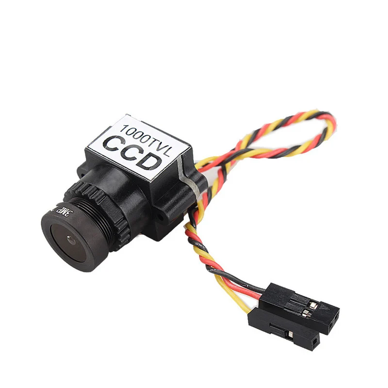 Мини-передатчик FPV Камера 1000TVL CCD 1/3 2,8 мм объектив 110 градусов NTSC/PAL переключаемый 5-20V HD Камера для Квадрокоптер с дистанционным управлением небольшой гоночный Дрон с видом от первого лица