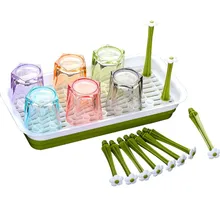 Сушилка для детских бутылок стекло кухонная стойка Escorredor De Mamadeira сушилка для сушки и чистки сушилка для хранения сушки