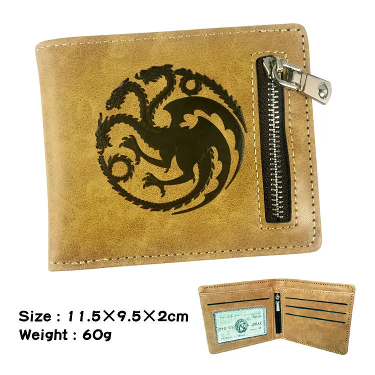 Game of Thrones Wallet Purse Men Women Purse