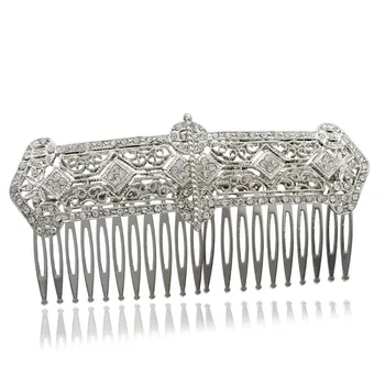 

Palace Hairpins Hair Comb for Women Rhinestone Crystals Wedding Hair Accessories Party Bridal Jewelry Free Shipping XBY086