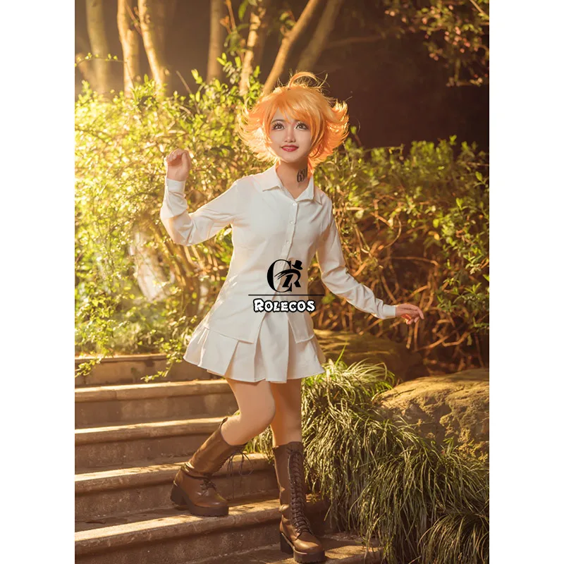 Косплей костюм ROLECOS из аниме обещанная неверлдия для женщин Yakusoku no Neverland девочек