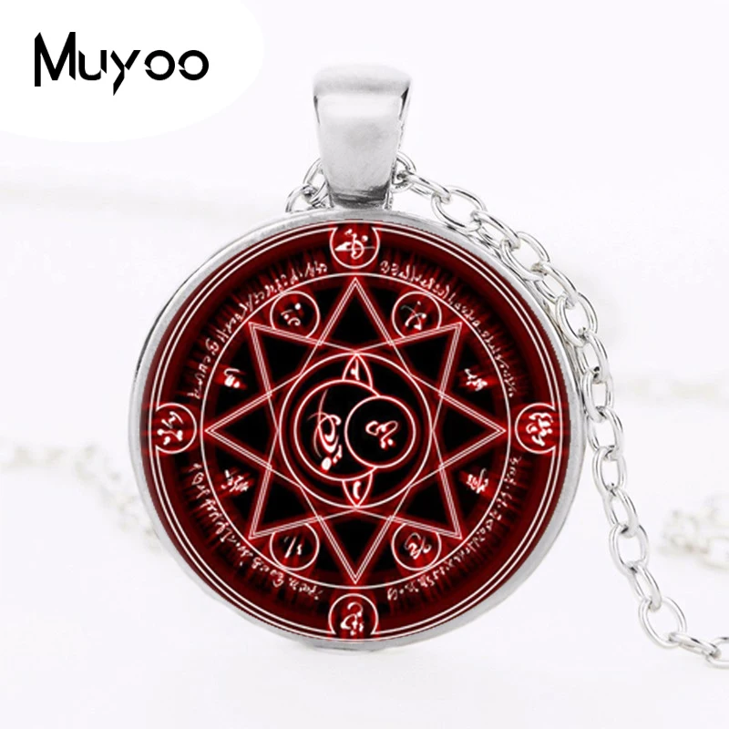 Магия круг космическая Луна Звезда Ouija Wicca Цыганская пентаграмма ведьма ожерелье
