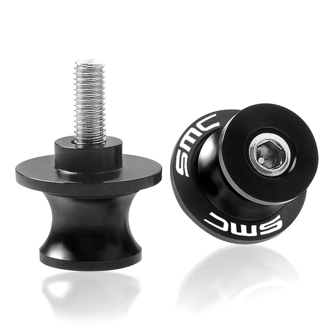 For 690 SMC 690SMC SMC-R 690SMC-R 2009 2010 2011 2012 2013 2014 2015 2016 Motorcycle Swingarm Spools slider M10 stand screws 10MM black