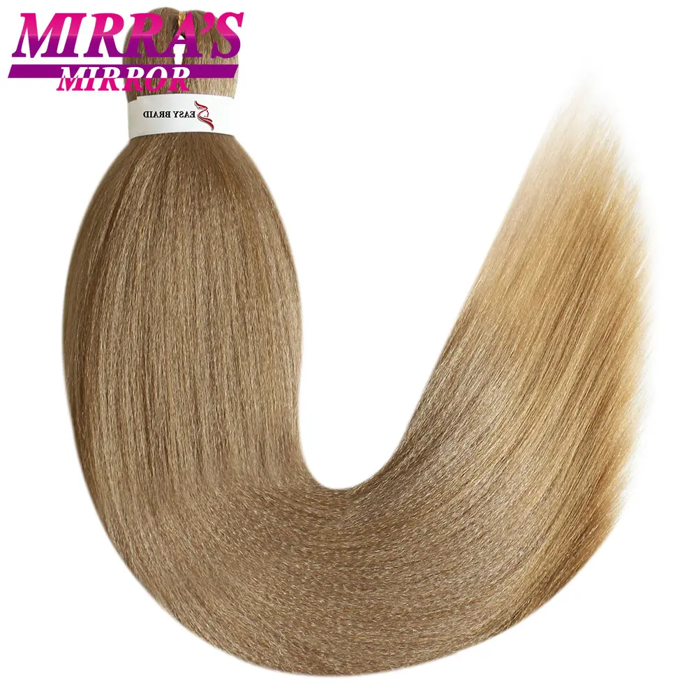 

Mirra's Mirror Colored Easy Braiding Hair Extensions 20"26" Crochet Braids Synthetic Hair Ombre Jumbo Braids Hair