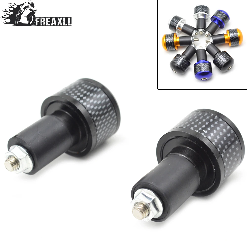 Универсальные аксессуары для мотоцикла, мотоцикл наконечники на руль ручной бар концы для Kawasaki Z 650 800 Ninja 636 Honda MSX 125