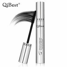 QiBest профессиональная долговечная объемная скрученная ресницы черная Подкручивающая Водостойкая тушь для удлинения ресниц тушь для ресниц