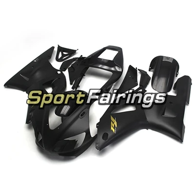 Полный обтекатели для Yamaha YZF1000 R1 1998 1999 98 99 набор корпусных деталей для мотоцикла из АБС-пластика Пластик Инжекционный обтекатель фитинги черный матовый