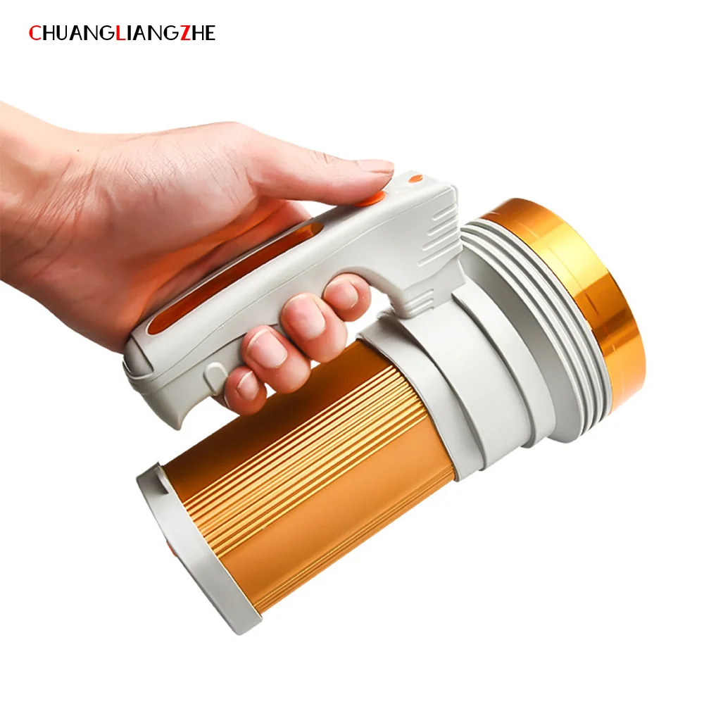 

CHUANGLIANGZHE Flashlight rechargeable super bright multi-function home remote hunting portable LED camping light searchlight