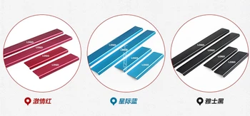 

4pcs/set For Mazda Atenza Axela Cx5 Welcome Pedal Door Sill Strip Door Protection Auto Accessories Z2aab005