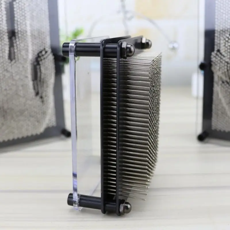 Пластиковые красочные Sesk Игрушки Pin art 3D клон булавка искусство Shoumo игла ручная модель скульптуры