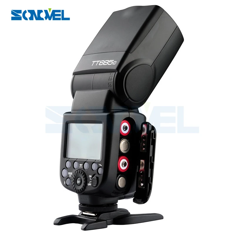 Высокоскоростной внешний TTL фильтр Godox TT685C Speed lite для Canon Flash 1100D 1000D 7D 6D 60D 50D 600D 500D +