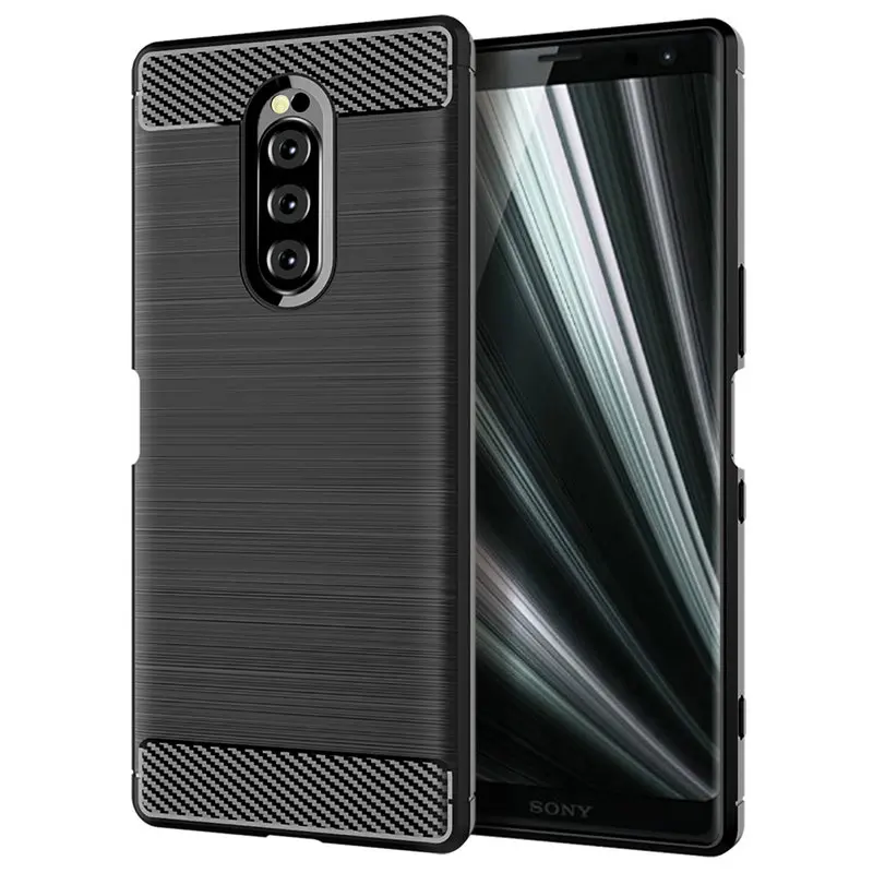 Для sony Xperia 1 ударопрочный чехол для телефона sony Xperia 1 J8110 J8170 J9110 Броня чехол задняя крышка