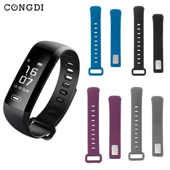 

High Quality R5 PRO wrist strap black blue purple gray replacement Silicone Strap for smart fitness bracelet pk Tezer