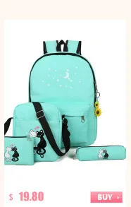 New Teenager Big Capacity School Backpacks Canvas Cartoon Solid Bag Fashion Designer Backpacks Women High Quality