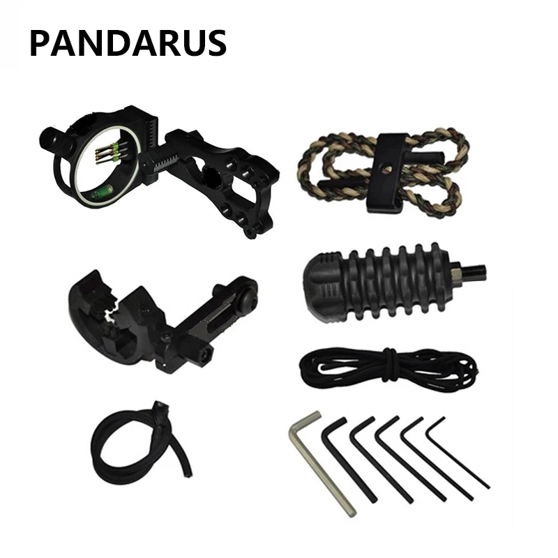 PANDARUS стрельба из лука обновление комбо лук прицел наборы стрела стабилизатор покоя соединение лук аксессуары для соединения Лук