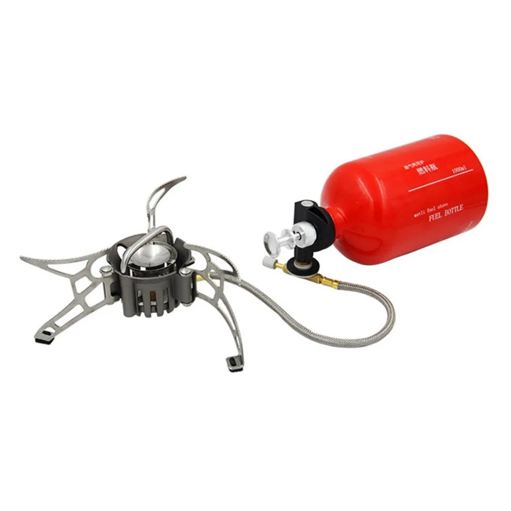 

Multifunctional Portable Outdoor Camping Petrol Stove Burners 1000ML Gasoline Picnic Gas Stove Cooking Stove Wholesale