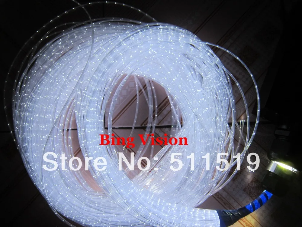 

Bing Vision 50w fiber pure color fiber optic curtain 330 strands *4.1m , with strobe and dimming RF remote