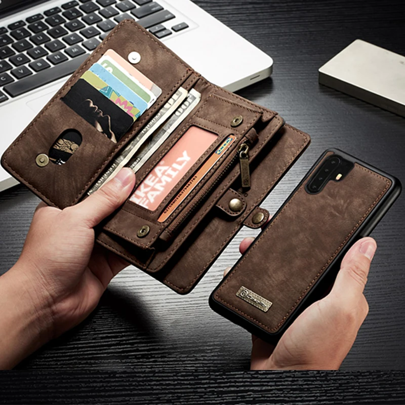  Leather Case For iPhone 7 8 6 6s Plus X XR XS Max Cases Flip Wallet Cover For Huawei P20 Lite Mate 