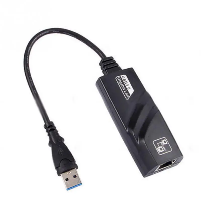 Новые Arrivials USB 3,0 Gigabit Ethernet RJ45 локальной сети (10/100/1000) Мбит/с сетевой адаптер для ПК к