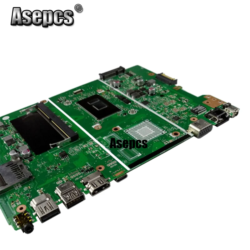 Asepcs X441UA материнская плата с 4 Гб ОЗУ i7-7500 для ASUS X441UV X441U F441U A441U X441UR Материнская плата ноутбука тест ОК