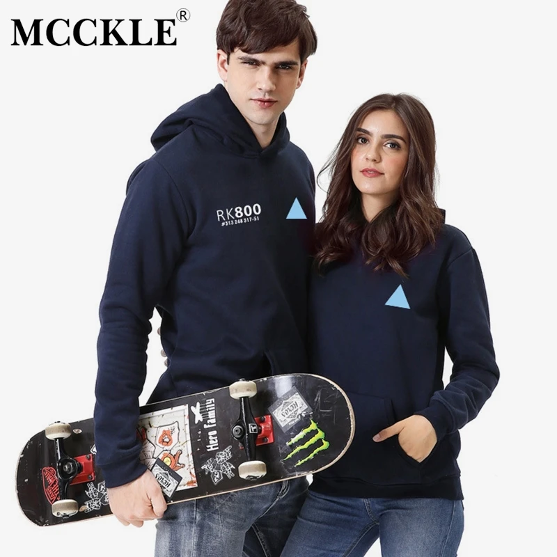 MCCKLE/толстовки для мужчин осень зима любителей моды кофты поп с капюшоном
