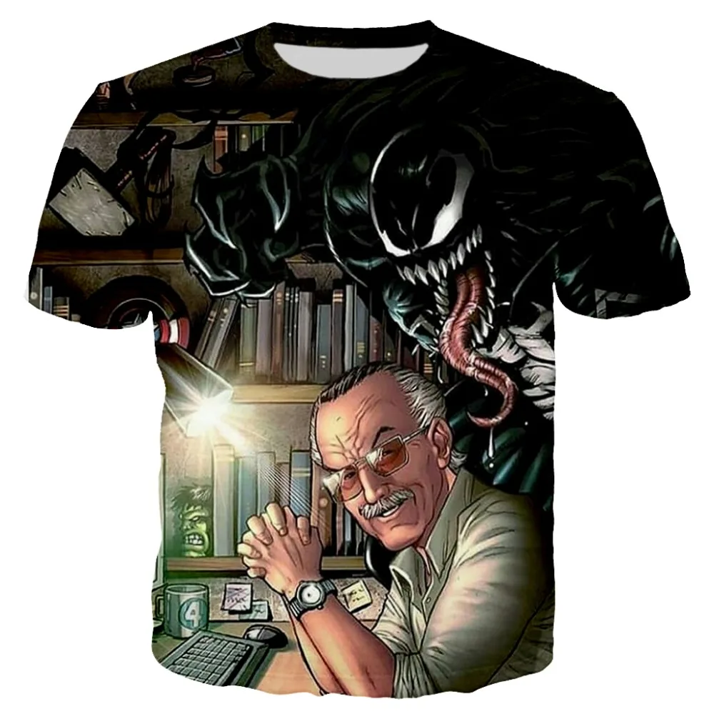 

YX Girl 2018 Unisex Tshirt Women Men Fashion Anime Deadpool Tshirts 3d Printed Weed T-shirt Streetwear Dropshipping XS-7XL