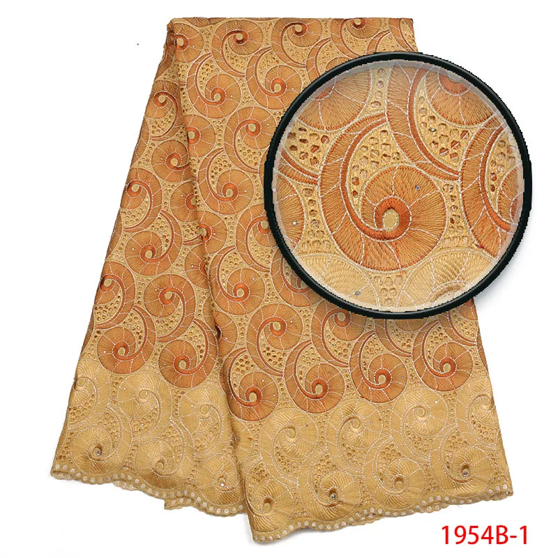 

100% Soft Cotton Voile Lace Swiss Lace Latest High Quality Swiss Voile Laces in Switzerland For Wedding Dress NA1954B-1