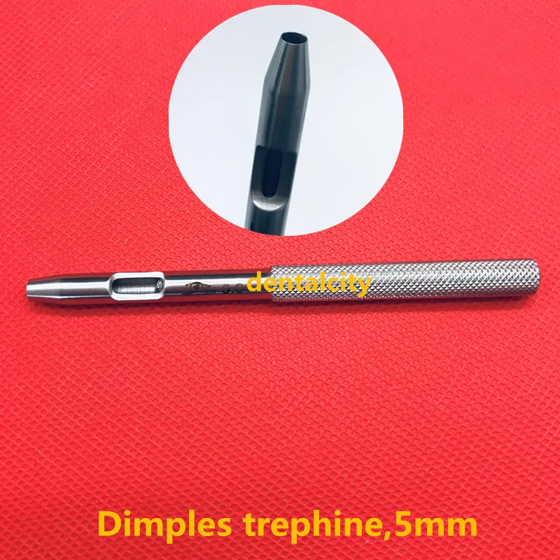 New Stainless steel Dimples trephine Cosmetic and plastic surgery instruments and tools medical apparatus and instruments