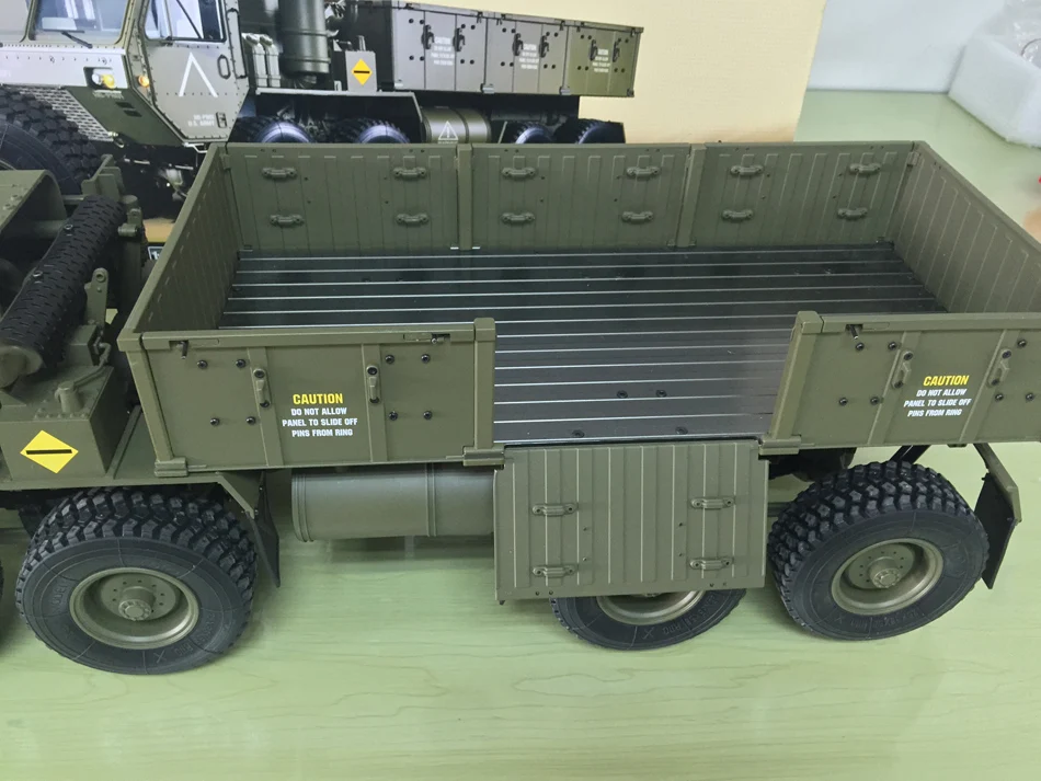 HG P801 1:12 2,4G 8*8 M983 739 мм Rc автомобиль армейский военный грузовик США без зарядного устройства RC расстояние 100 м 550 матовый мотор