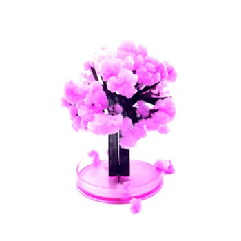 

Magic Japanese Sakura Tree-Brand New Made in Japan Pink Magically Decorative Growing Paper Trees 12*8cm