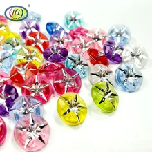 

HL 20/40/80pcs 13MM Mixed Colors Acrylic Buttons Have Hole Shank Shirt Buttons Garment Sewing Accessories DIY Crafts