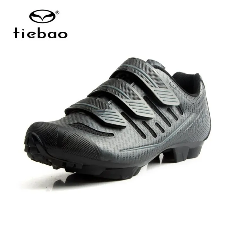 Tiebao Sapatilha Ciclismo Mtb Cycling Shoes SPD Pedals Men sneakers Breathable Mountain Bike Self-locking Bicycle riding Shoes