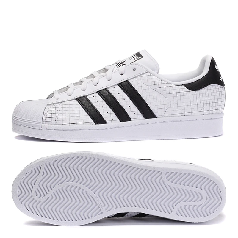 Оригиналы мужские кроссовки для скейтбординга Adidas Superstar|Катание на скейтборде| |