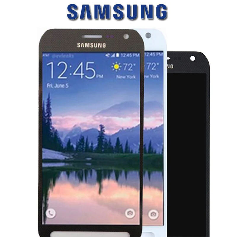 

2560*1440 5.1'' % NEW ORIGINAL Super Amoled LCD Replacement For Samsung Galaxy S6 active G890 G890A LCD Digitizer Touch Screen