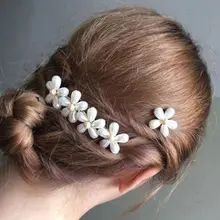 Women Japanese Korean Style Hair Clip Sweet Girls Vintage Glitter Faux Pearl Flower Chic Duckbill Hairgrips Elegant Barrettes Women Japanese Korean Style Hair Clip Sweet Girls Vintage Glitter Faux Pearl Flower Chic Duckbill Hairgrips Elegant Barrettes