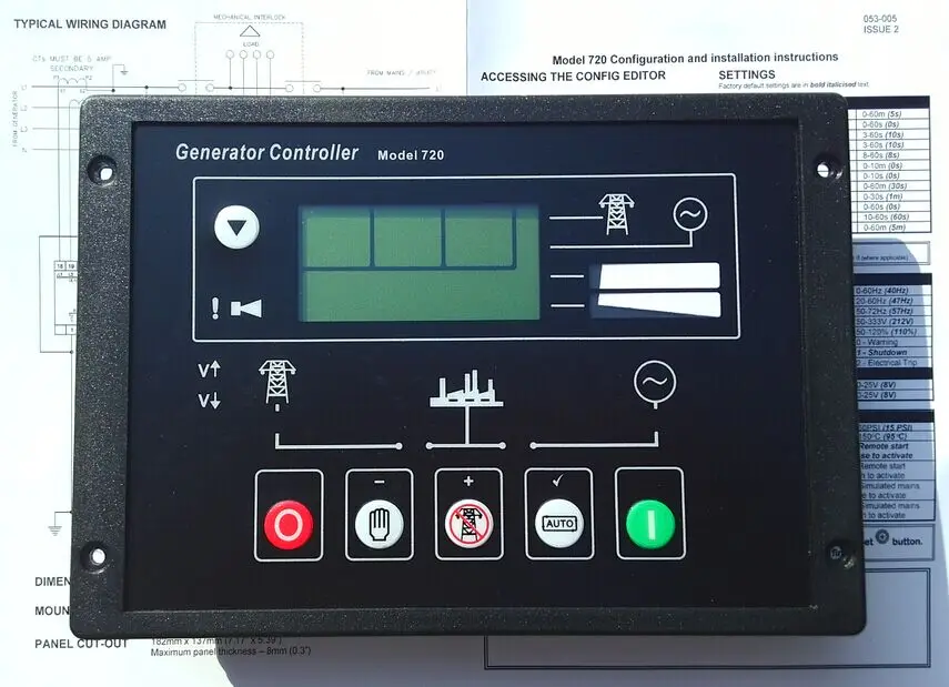Модуль контроллера генератора автоматического запуска Deep Sea 720 замена DSE720|generator
