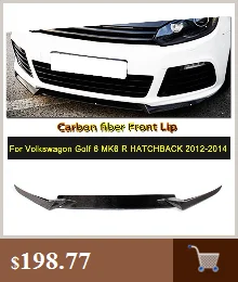 Зеркала из углеродного волокна для Volkswagen VW Golf 6 VI MK6 2010-2013 полностью сменный стиль